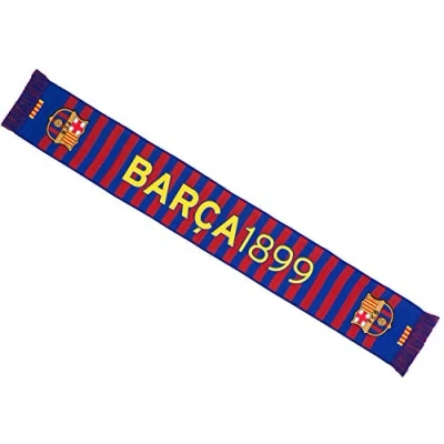 Afbeelding van FC Barcelona Sjaal FCB Officiële Collectie Maat 140 cm …, Marineblauw, 140, Navy Blauw