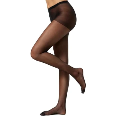 Afbeelding van Nur Die xl zijden panty voor dames, zwart (94)
