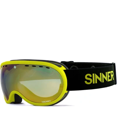 Afbeelding van Sinner Vorlage S Skibril Matte Yellow Geel Skibrillen