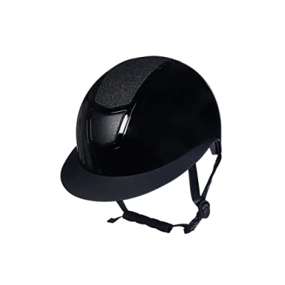Afbeelding van HKM Cap Shiny Diamond Zwart 56 58cm
