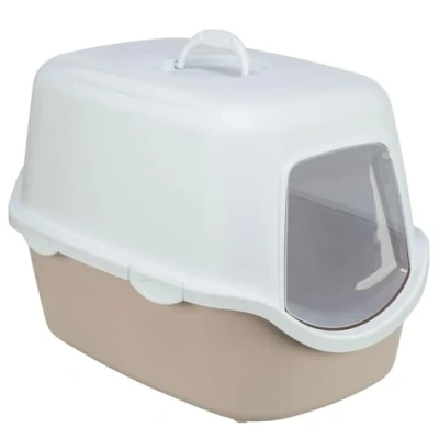 Afbeelding van Trixie kattenbak vico blush / wit 56x40x40 cm