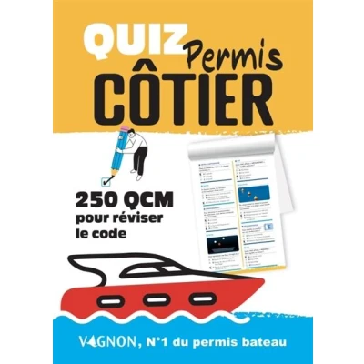 Image de Quiz permis côtier 250 QCM pour réviser le code