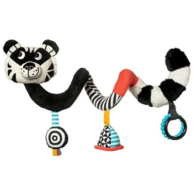 Afbeelding van Manhattan Toy Activiteitenspiraal Tijger Junior 26 Cm Polyester