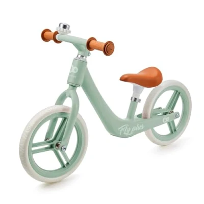 Afbeelding van Kinderkraft FLY PLUS Loopfiets Lichtgewicht magnesium frame met niet punctie EVA wielen Verstelbaar zadel (34 42 cm) Beperkte stuurhoek en antislip handvatten Geschikt voor kinderen vanaf 2 jaar Ergonomisch comfortabel Fresh Mint