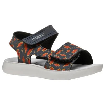 Afbeelding van Geox B Sandal Lightfloppy babysandalen voor jongens, Navy / Rood