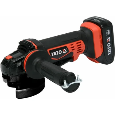 Afbeelding van Yato, haakse slijper, slijper 18V LI ION Zonder BATTERIJ en lader YT 82827 accu (125 mm)