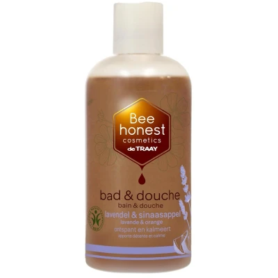 Afbeelding van Bee Honest Bad &amp; Douche Lavendel Sinaasappel 250ML