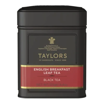 Afbeelding van Taylors of Harrogate Engelse Breakfast Losse Leaf Thee, 125 g (1 x Caddy)
