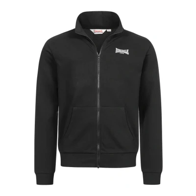 Afbeelding van Lonsdale Normale Passform Sweater met rits, Heren, Maat: XL, Black white