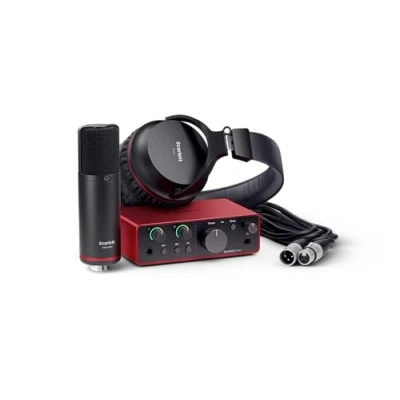 Afbeelding van Focusrite Scarlett Solo Studio 4th Gen USB Audio Interface Bundle