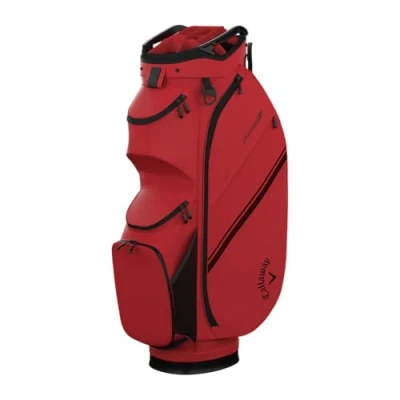 Afbeelding van Callaway Chase 14 Golftas Cart Bag Rood/Zwart