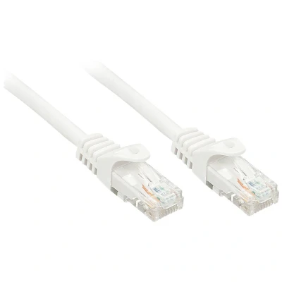 Afbeelding van LINDY 48206 RJ45 Netwerkkabel, patchkabel CAT 6 U/UTP 7.50 m Wit 1 stuk(s)