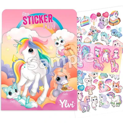 Afbeelding van Depesche Ylvi mini Sticker Fun stickerboek