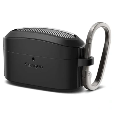 Afbeelding van Spigen Rugged Armor hoes compatibel met Sony WF 1000XM5 (2023) mat zwart