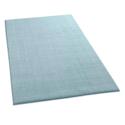 Afbeelding van Zacht Vloerkleed Lior Lichtblauw (wasbaar 30C) 200x290 Cm