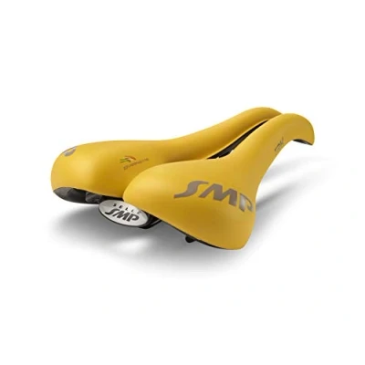 Afbeelding van SMP TRK Uniseks zadel, geel, L