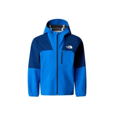 Afbeelding van The North Face TEEN HIKE Packable Shell Unisex Regenjas voor kinderen, Maat: 167 173, Hero blue/estate blue