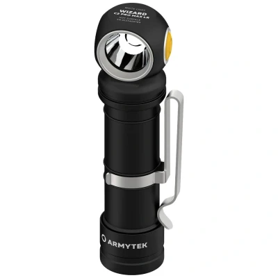 Afbeelding van ArmyTek Wizard C2 Pro Max LR White Zaklamp werkt op een accu LED Met riemclip, holster 3870 lm 151 g