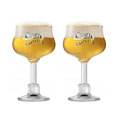Afbeelding van Kasteel Belgische bierglazen, 2 stuks