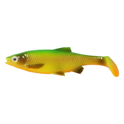 Afbeelding van Savage Gear Roach Paddle Tail 12,5cm Kleur : Firetiger
