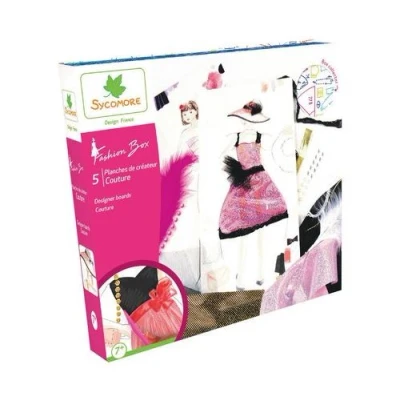 Image de Kit créatif Au Sycomore 5 planches de stylisme couture