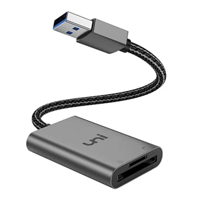Afbeelding van SD kaartlezer, uni kaartadapter USB 3.0 naar micro SD, hoge snelheid, compacte camerametgezel voor TF SDHC SDXC MMC, compatibel met Windows, Chromebook, Linux, MacOS