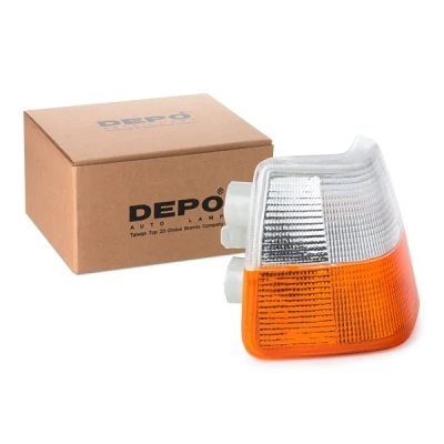 Afbeelding van ABAKUS 773 1504R UE Knipperlichten Wit, Geel Rechts voor Zonder lamphouder, gloeilamp VOLVO: 740 Estate, Saloon, 940 II Estate