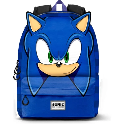 Afbeelding van Sonic the Hedgehog Rugzak Jongens Meisjes 2 vakken Premium Quality Hoogte 34cm