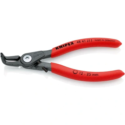 Image de KNIPEX 48 41 J11 pince à circlips de précision pour bagues intérieures dans les alésages avec revêtement plastique antidérapant