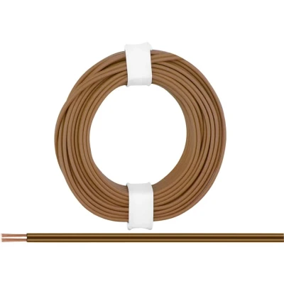 Afbeelding van Donau Elektronik 218 88 Draad 2 x 0.14 mm² Bruin 5 m