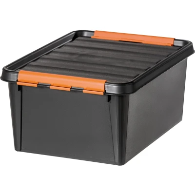 Afbeelding van Smartstore 15 Opbergbox 14 Liter Polypropyleen Zwart