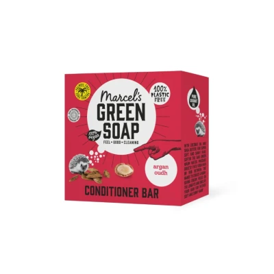 Afbeelding van 2+2 gratis2+2 gratis: Marcel&#039;s Green Soap Conditioner Bar Argan &amp; Oudh 60 gr
