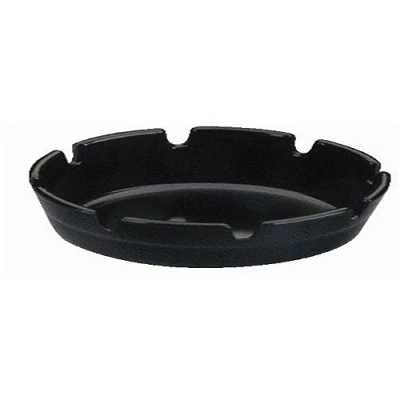 Afbeelding van Kristallon melamine asbak zwart 10cm