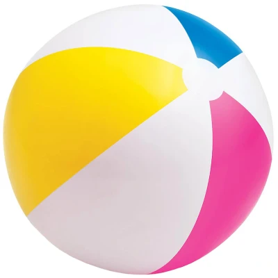 Image de Grand ballon de plage Ø 40 cm gonflé Intex