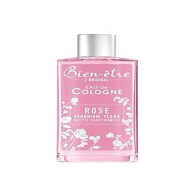 Afbeelding van Wellness Eau de Cologn Rose met Geranium/Ylang geur, 250 ml