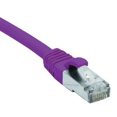 Image de Cordon RJ45 catégorie 6 F/UTP LSOH snagless violet 5 m