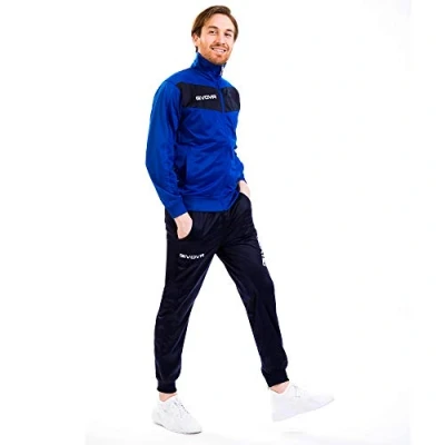 Afbeelding van Givova Trainingspak Visa Unisex Kinderen, lichtblauw/blauw