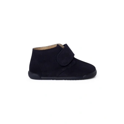 Afbeelding van Pisamonas Cierre Adherente Babyschoenen voor kinderen, Maat: 24, Azul marino Veloursleer