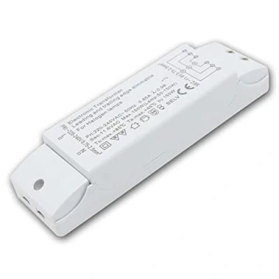 Afbeelding van Elektronische halogeentrafo 12 Volt 150 Watt.