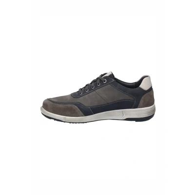 Afbeelding van Josef Seibel Enrico Sneakers laag, Heren, Maat: 44, Asphalt multi Leer