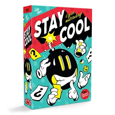 Afbeelding van Asmodee Stay Cool tafelspel, 3 7 spelers, 12+ jaar, editie in het Italiaans