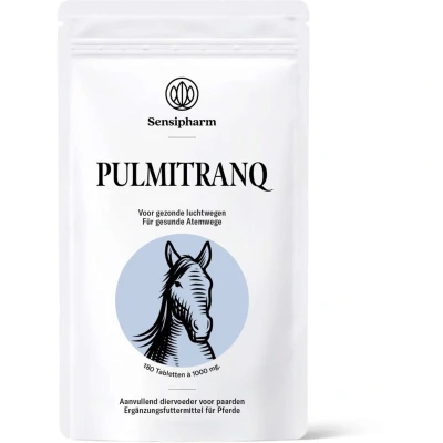 Afbeelding van Sensipharm Pulmitranq Paard 180 tabletten