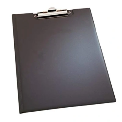 Afbeelding van Durable 235901 vouwblok (voor DIN A5, zacht blad, klem boven, 180 x 245 mm) zwart