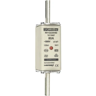 Afbeelding van Mersen 1B159.000000 NH zekering Afmeting : 1 80 A 500 V stuk(s)