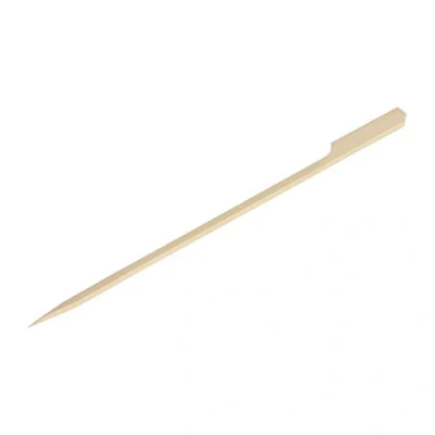 Afbeelding van Fiesta Green biologisch afbreekbare bamboeprikkers peddelvorm 18cm