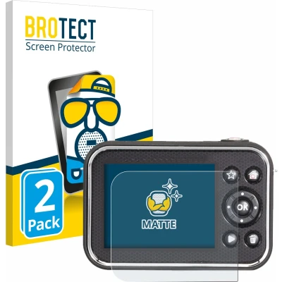 Afbeelding van BROTECT Screenprotector voor Vtech Kidizoom Video Studio HD Folie Beschermfolie matte (2 Stuks)