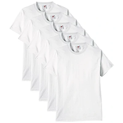 Afbeelding van FRUIT OF THE LOOM Zwaargewicht heren T shirt, 5 stuks
