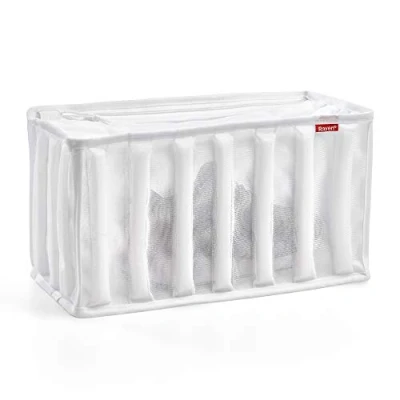 Afbeelding van Rayen 6290.01 Wasdroger, Herbruikbare beschermende zak voor het wassen van schoenen, wit, 34 x 16 19 cm