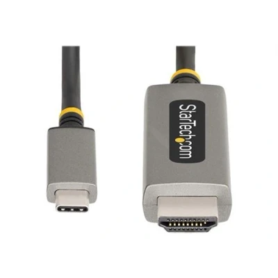 Image de StarTech.com Câble adaptateur USB C vers HDMI de 1m, 8K60Hz/4K144Hz/HDR10 24 pin mâle pour 1 m gris sidéral support 8K60Hz, 4K144Hz