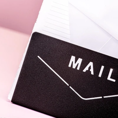 Afbeelding van Trendform Mail Letter Stand zwart mat